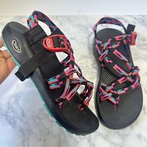 Chaco ZX/2 Womens band magenta Classic Strappy hiking Sandals J107210 Size 9